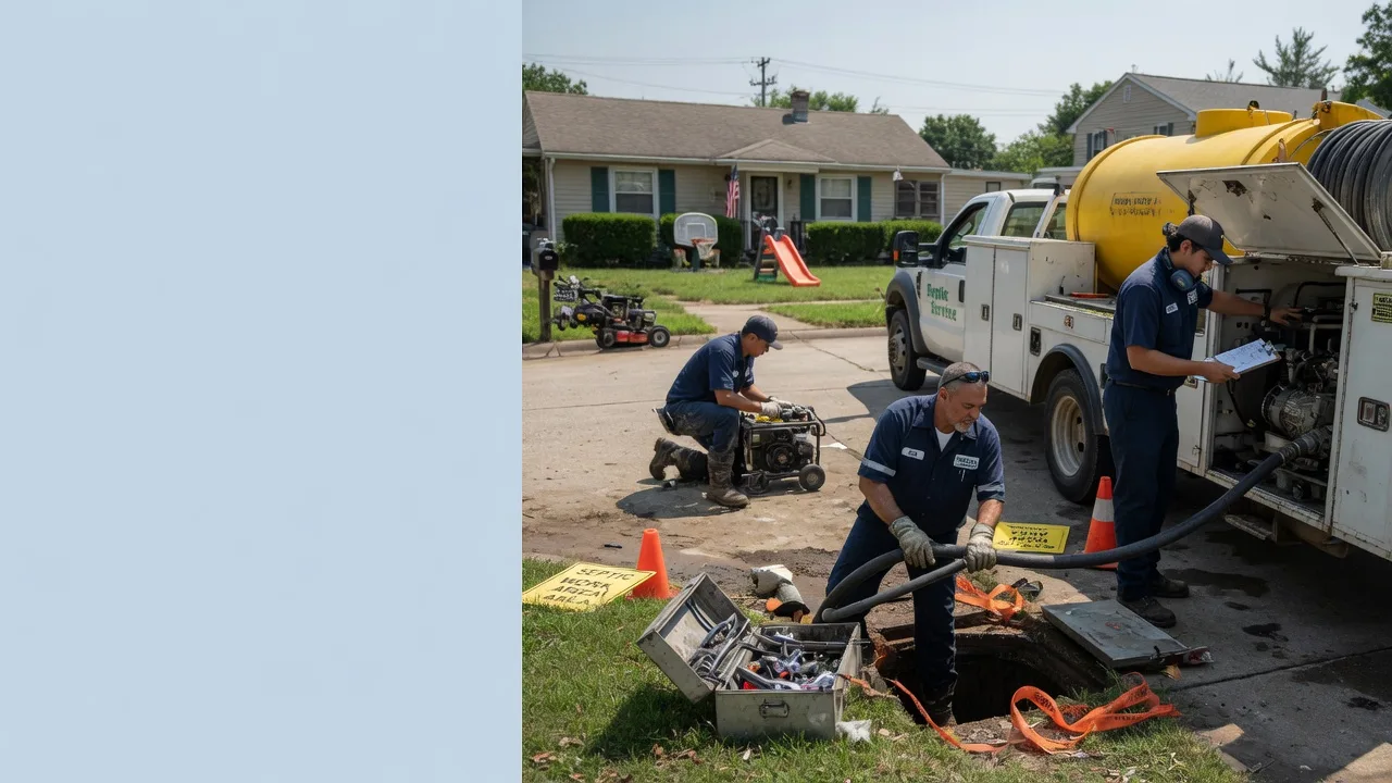 Septic Tank Pumping in Livingston, IL near me
